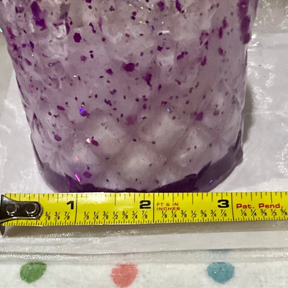 “Flowers & Flames” Soy 2 Wick Candle Bowl  & Butterfly Lavender Soy Candle - Picture 10 of 12